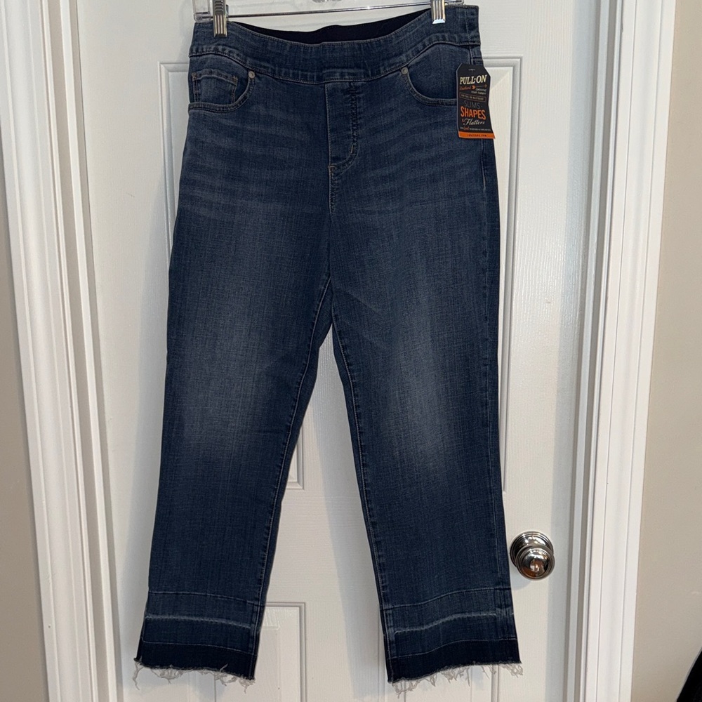 Jag Jeans Straight Leg Pull-on Denim